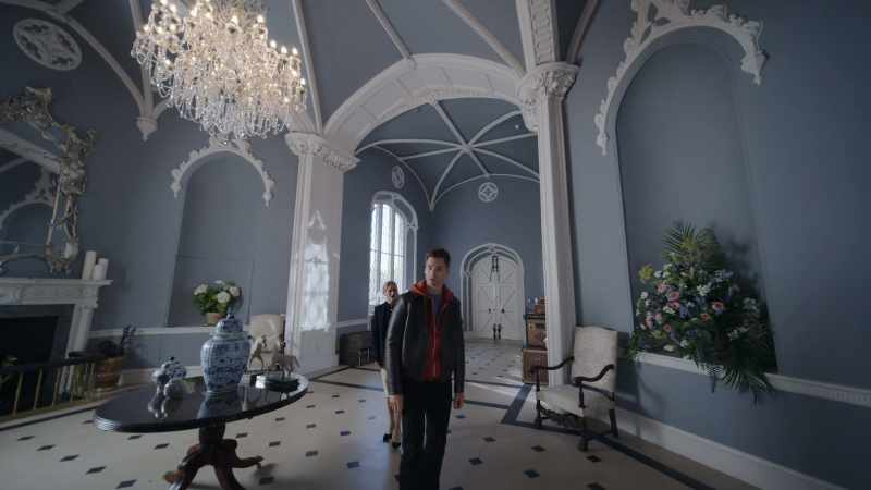 We can't have you wandering about, getting lost