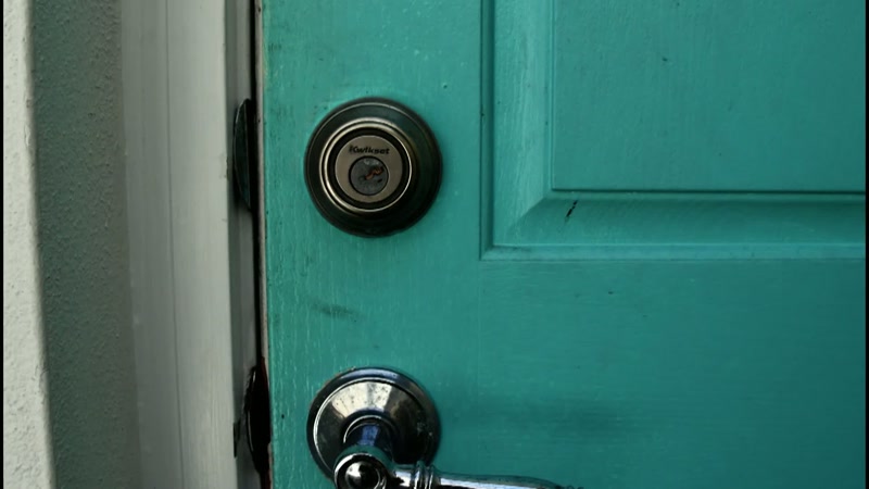 We can't initially gain entry into the garage, which was concerning