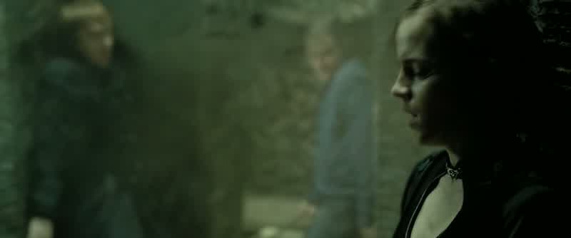 HERMIONE We can't just stand here Who's got an ideaYou're the brilliant one