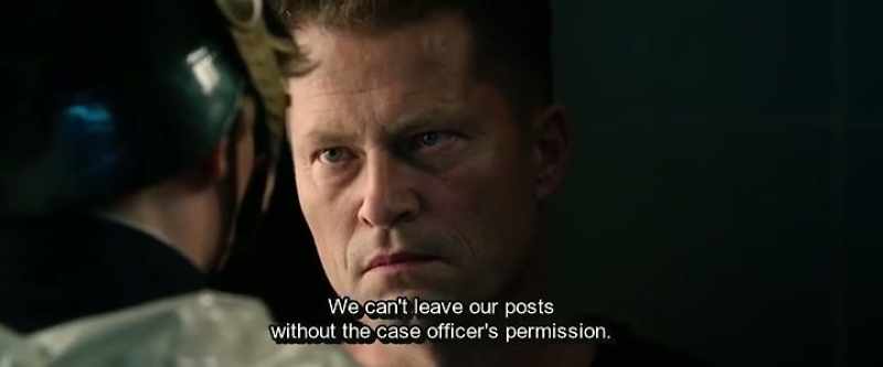 We can't leave our posts without the case officer's permission