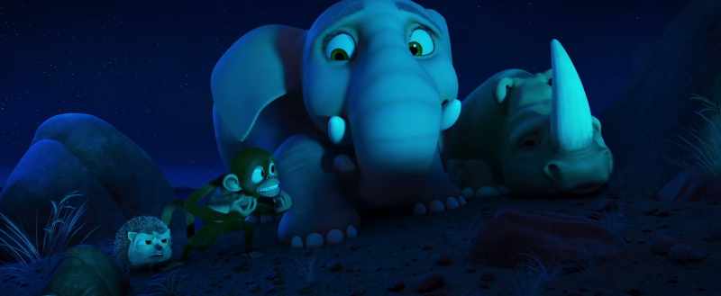 We can't let that big blue bully talk to him like that!