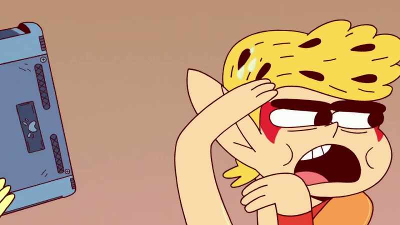 We can't let him use all the hot water. Boink! -[beeps]