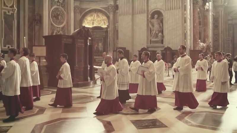 We can't say that the Vatican helped as an organization