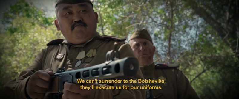 We can't surrender to the bolsheviks, they'll execute us