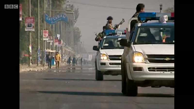 We were carrying two IDs - one for the Sunni checkpoint