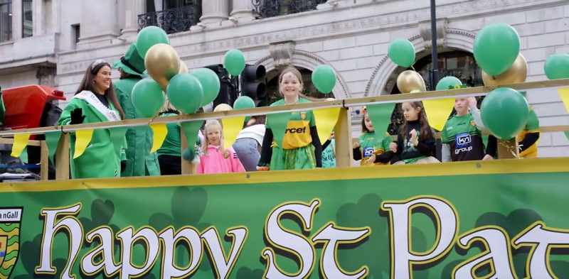 We celebrate St. Patrick's Day