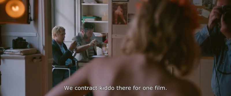 We contract kiddo there for one film