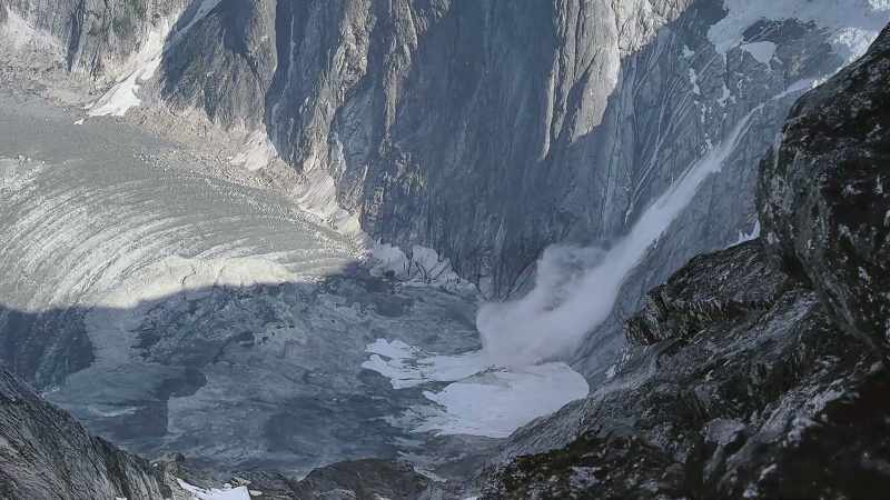 We descend the other side of the ridge