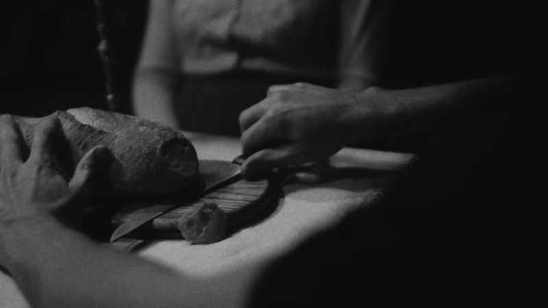 We did a little bread and wine, and I did the Mass, a consecration