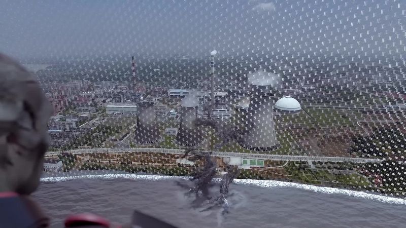 We did it. We trapped it