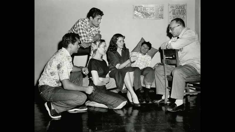 We did the way we were taught from Sandy Meisner