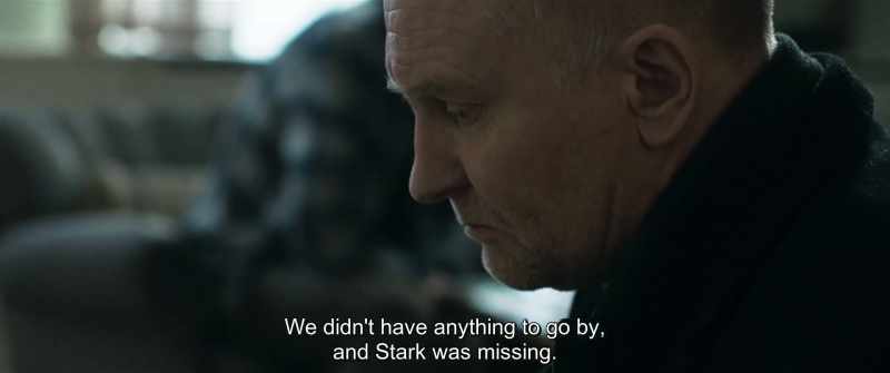 We didn't have anything to go by, and Stark was missing