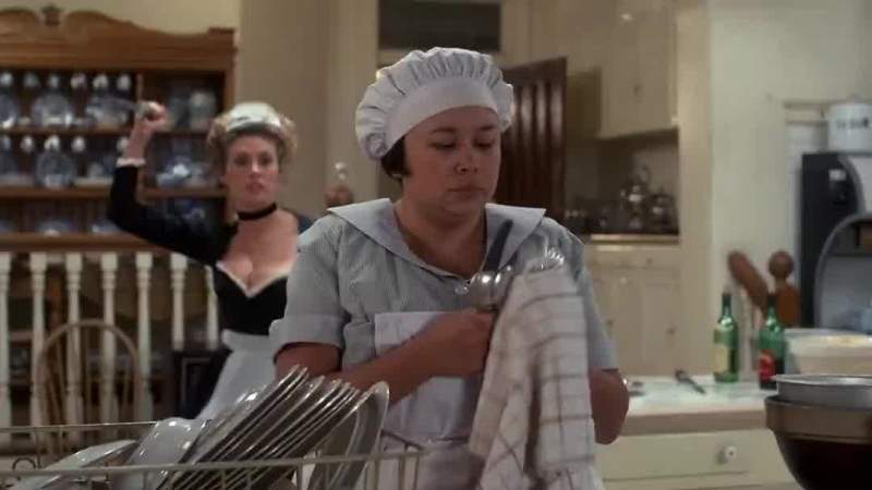 We didn't hear the cook scream