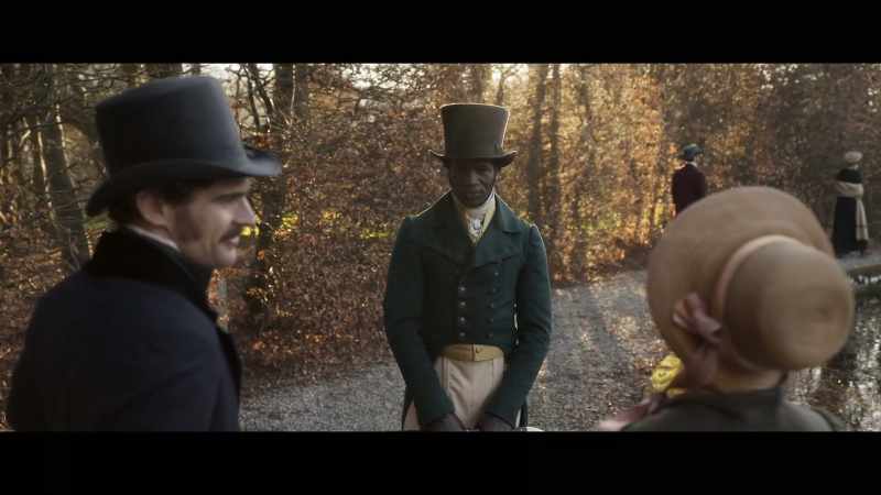 We were discussing a letter Captain Ossory received from his aunt
