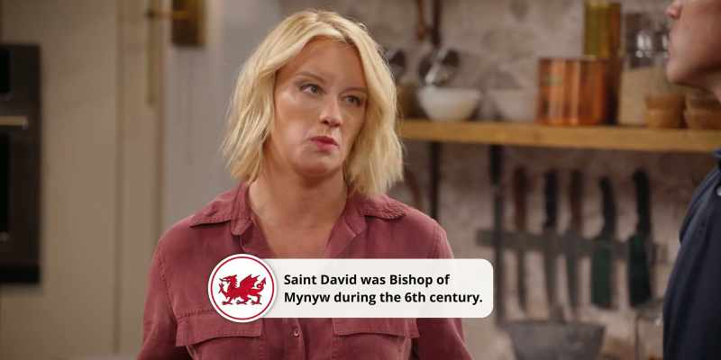 We eat them on Saint David's Day
