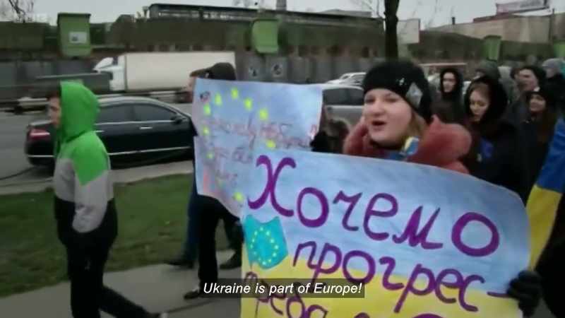 We flew very low and very fast across eastern Ukraine