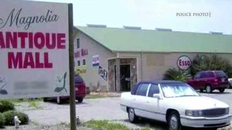 We found out the antique mall