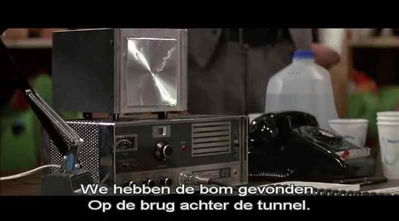 'We found the bomb. It's on the bridge after the tunnel. '