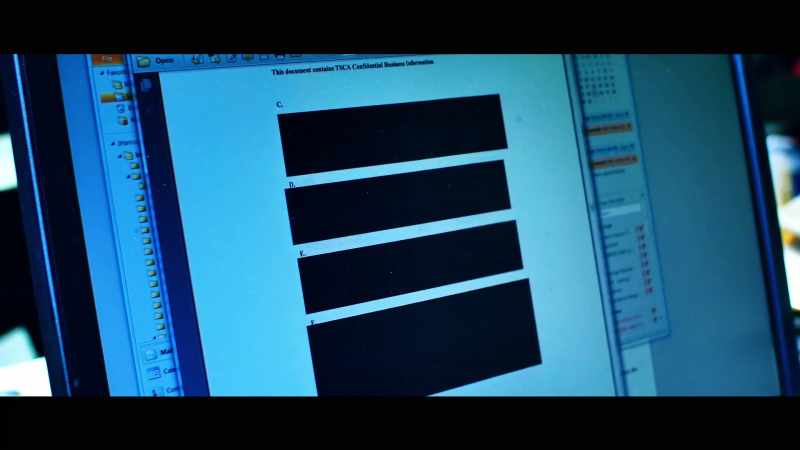 We get back page after page of blacked out information