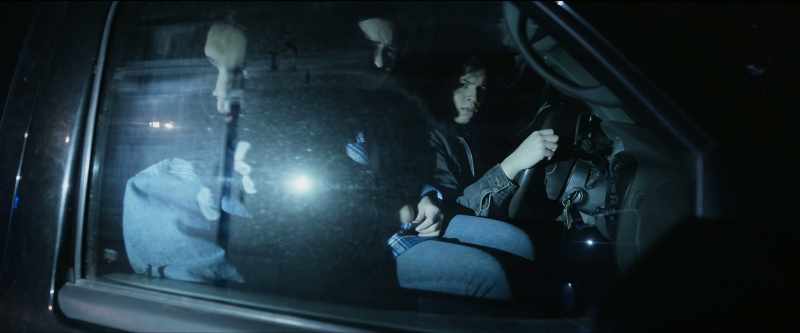 We get pulled over on Pine Ridge Road. I was almost home