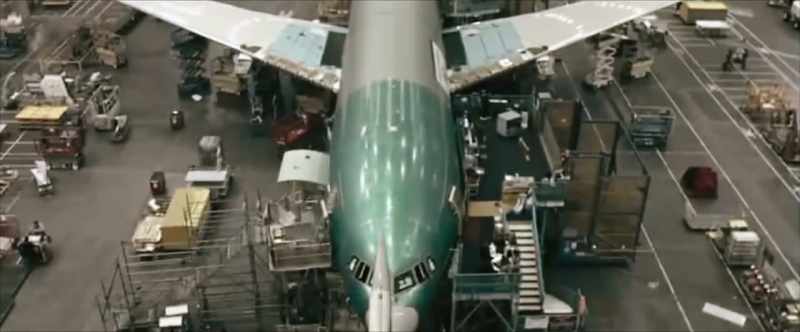 We were going from building 47 planes in a month to 52