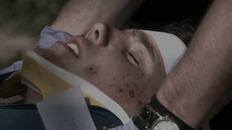 We got a possible spinal cord injury