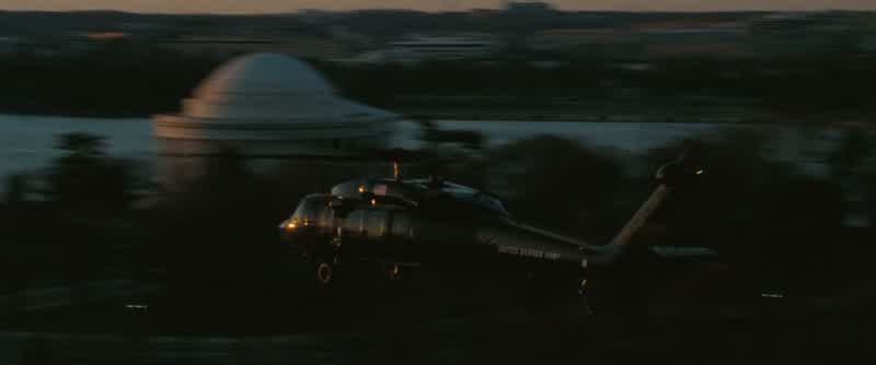 We got clearance to land at the Pentagon