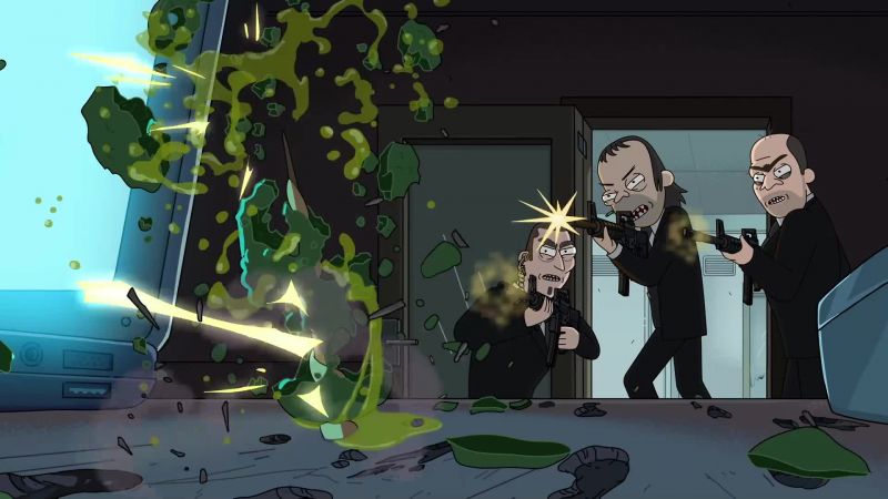 We got him