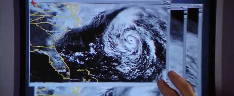 We got Hurricane Grace moving north off the Atlantic seaboard