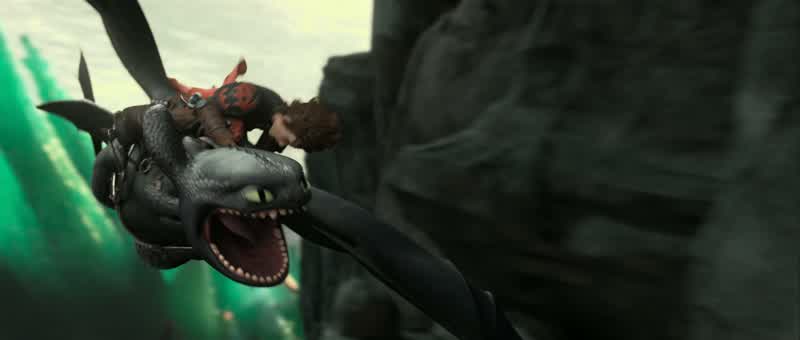 We gotta block him out, Toothless