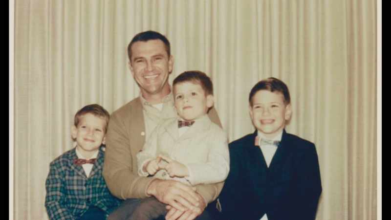 We grew up without a mother, so it's just our dad