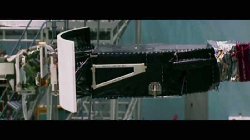 We had this very, very precisely engineered mirror