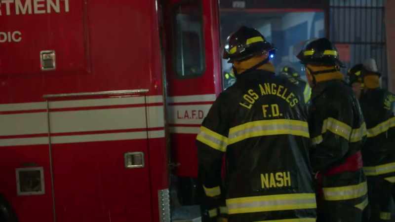 We have a firefighter down