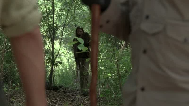 We have a good hour until we have 'em to green when we hand them off to Daryl, Sasha, and Abraham