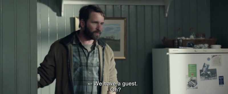 We have a guest. - Oh?