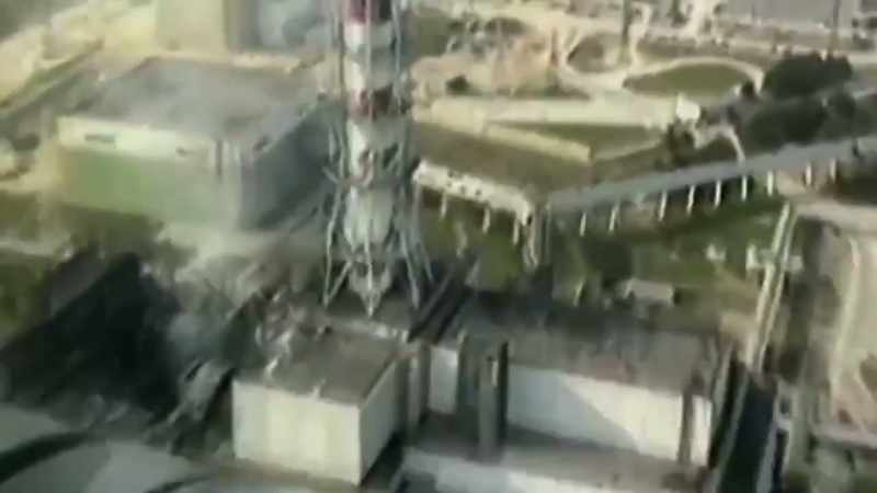 We have an extreme example in the Chernobyl photos