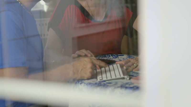 We have been learning his computer