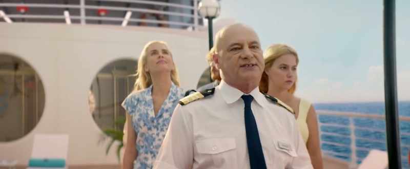 We have five sails, four diesel engines, three decks