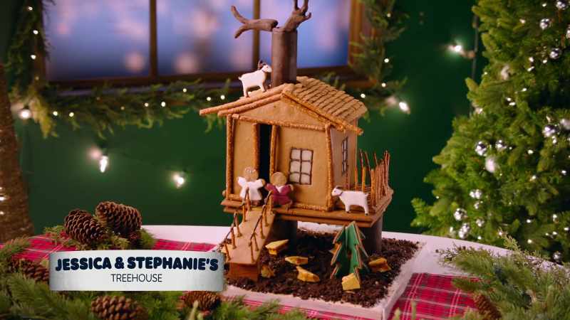 We have made a tree house for you today
