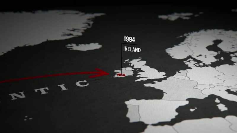 We have no idea what he was doing in Ireland