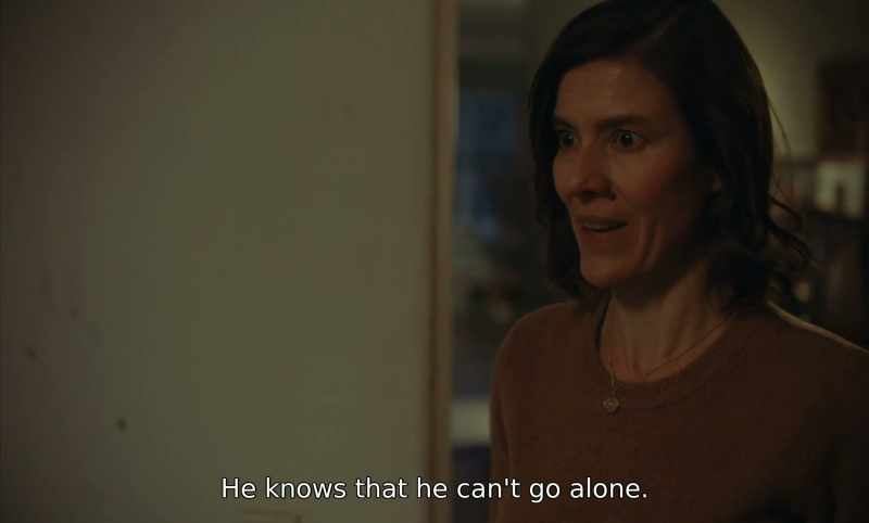 We have to search for him. He can't spend the night out there alone