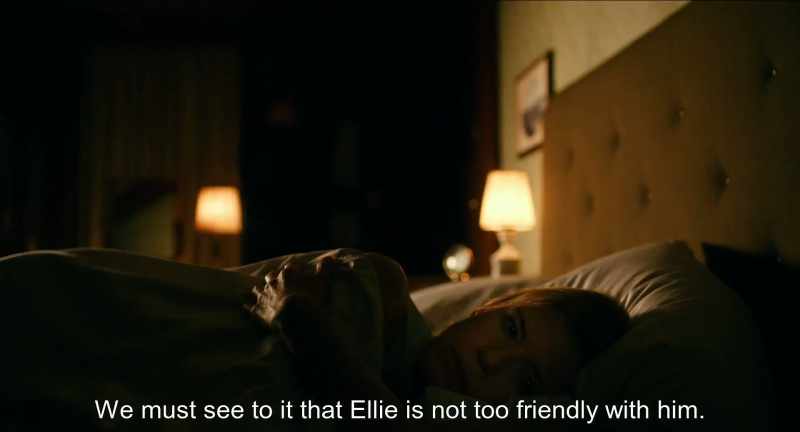 We have to see that Ellie doesn't get too friendly with him
