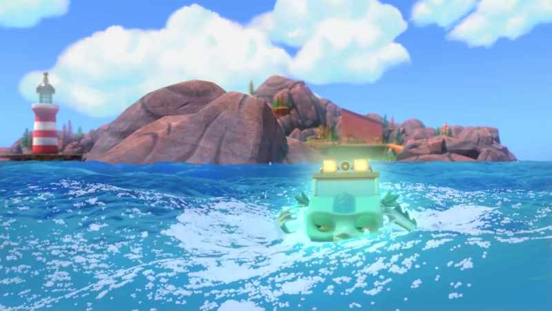 We have to slow her down, or else she'll crash into those rocks!