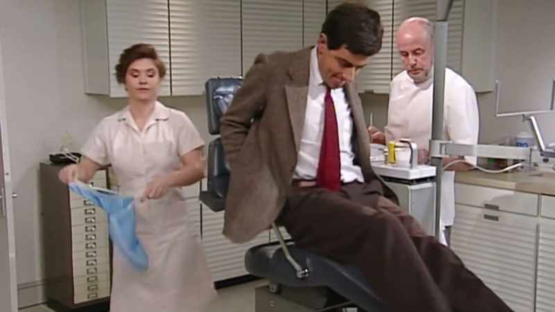 We have the extremely good Richard Wilson playing the dentist