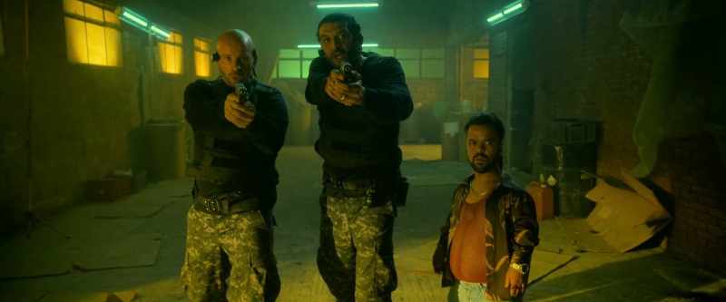 We have two guns, you only have one. Drop your gun