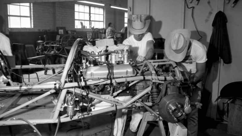 We hired a shop foreman named Carroll Smith