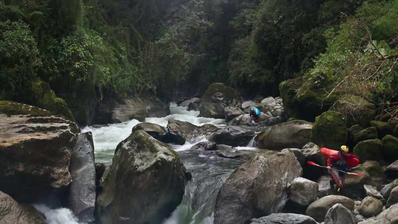We hit this relatively short section of river