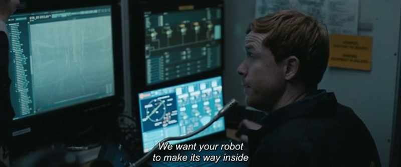 We hope your robot can make its way inside