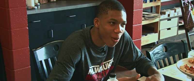 We were in Las Vegas for an NBA camp