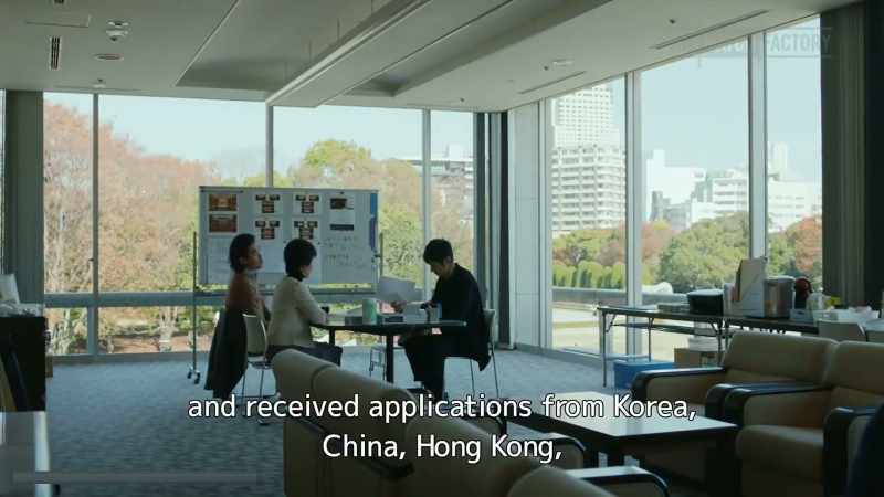 We informed theaters around Asia